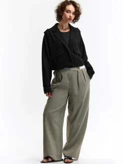 GATE Kurtka przejściowa wykonana z imitacji zamszu| Kurtki I Płaszcze·Kurtki Przejściowe