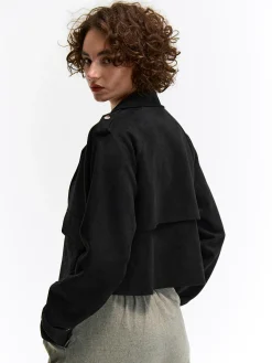 GATE Kurtka przejściowa wykonana z imitacji zamszu| Kurtki I Płaszcze·Kurtki Przejściowe