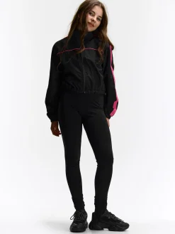 GATE Kurtka przejściowa z kontrastowym elementem|Dzieci Dziewczynki·Kurtki I Płaszcze