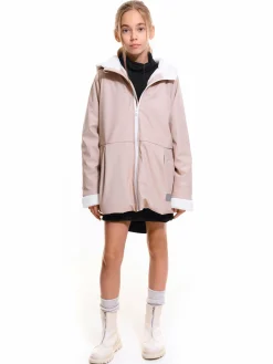 GATE Kurtka typu softshell ocieplona sztucznym futerkiem|Dzieci Dziewczynki·Kurtki I Płaszcze