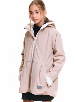 GATE Kurtka typu softshell ocieplona sztucznym futerkiem|Dzieci Dziewczynki·Kurtki I Płaszcze