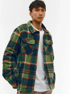 GATE Kurtka w kratę| Kurtki I Płaszcze·Płaszcze