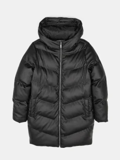 GATE Kurtka zimowa pikowana ze skóry ekologicznej| Kurtki I Płaszcze·Kurtki Zimowe|Kurtki I Płaszcze·Pikowana Kurtka