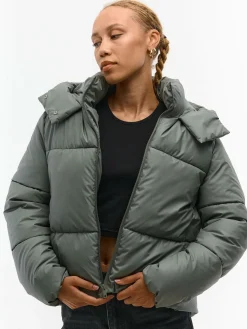 GATE Kurtka zimowa z kapturem| Kurtki I Płaszcze·Kurtki Zimowe|Kurtki I Płaszcze·Pikowana Kurtka