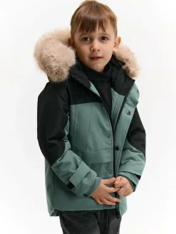 GATE Kurtka zimowa ze sztucznym futerkiem|Dzieci Chłopcy·Kurtki I Płaszcze