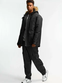 GATE Kurtka zimowa ze sztucznym futerkiem| Kurtki I Płaszcze·Kurtki Zimowe