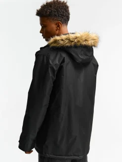 GATE Kurtka zimowa ze sztucznym futerkiem| Kurtki I Płaszcze·Kurtki Zimowe