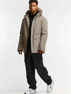 GATE Kurtka zimowa ze sztucznym futerkiem| Kurtki I Płaszcze·Kurtki Zimowe