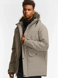 GATE Kurtka zimowa ze sztucznym futerkiem| Kurtki I Płaszcze·Kurtki Zimowe