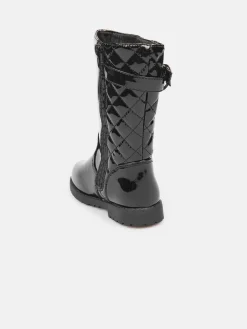 GATE Lakierowane botki z zamkiem|Dzieci Dziewczynki·Buty