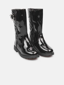 GATE Lakierowane botki z zamkiem|Dzieci Dziewczynki·Buty