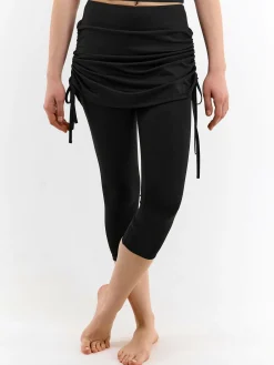 GATE Legginsy 3/4 ze spódnicą| Spodnie·Legginsy