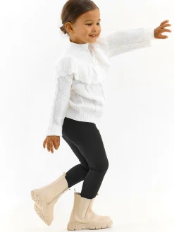 GATE Legginsy bawełniane|Dzieci Dziewczynki·Spodnie I Legginsy