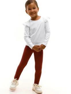 GATE Legginsy bawełniane|Dzieci Dziewczynki·Spodnie I Legginsy