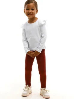 GATE Legginsy bawełniane|Dzieci Dziewczynki·Spodnie I Legginsy