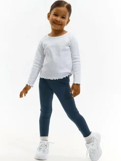 GATE Legginsy bawełniane|Dzieci Dziewczynki·Spodnie I Legginsy