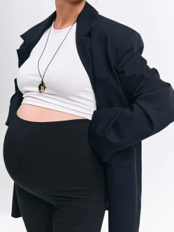 GATE Legginsy ciążowe| Spodnie·Legginsy|Maternity