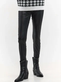 GATE Legginsy skórzane| Spodnie·Legginsy
