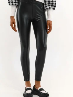 GATE Legginsy skórzane| Spodnie·Legginsy