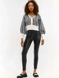 GATE Legginsy skórzane| Spodnie·Legginsy