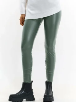 GATE Legginsy skórzane| Spodnie·Legginsy