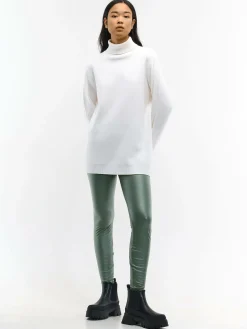 GATE Legginsy skórzane| Spodnie·Legginsy