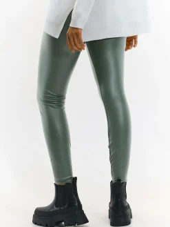 GATE Legginsy skórzane| Spodnie·Legginsy