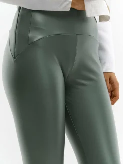 GATE Legginsy skórzane| Spodnie·Legginsy