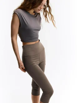 GATE Legginsy sportowe 3/4| Spodnie·Legginsy