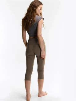 GATE Legginsy sportowe 3/4| Spodnie·Legginsy