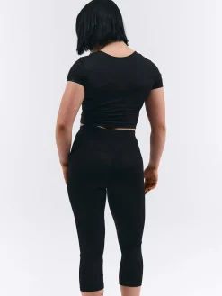 GATE Legginsy sportowe 3/4| Spodnie·Legginsy