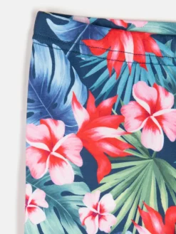 GATE Legginsy sportowe z kwiatowym nadrukiem|Dzieci Baby