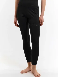 GATE Legginsy sportowe z napisem| Spodnie·Legginsy