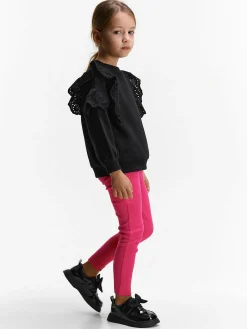 GATE Legginsy w prążkowane wzory z bawełny|Dzieci Dziewczynki·Spodnie I Legginsy