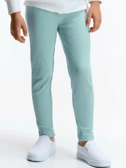 GATE Legginsy w prążkowane wzory z bawełny|Dzieci Dziewczynki·Spodnie I Legginsy