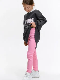 GATE Legginsy w prążkowane wzory z bawełny|Dzieci Dziewczynki·Spodnie I Legginsy