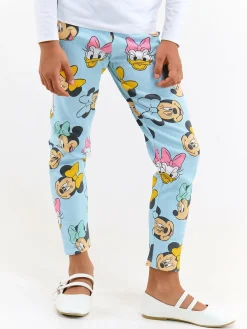 GATE Legginsy w prążkowane wzory z bawełny|Dzieci Dziewczynki·Spodnie I Legginsy