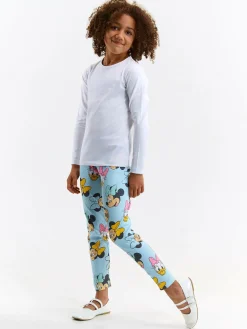 GATE Legginsy w prążkowane wzory z bawełny|Dzieci Dziewczynki·Spodnie I Legginsy