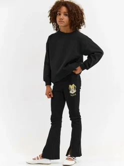 GATE Legginsy w prążkowane wzory z bawełny|Dzieci Dziewczynki·Spodnie I Legginsy