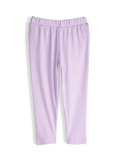 GATE Legginsy z żebrowanej dzianiny|Dzieci Baby