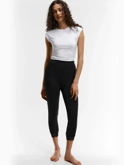 GATE Legginsy z koronką| Spodnie·Legginsy