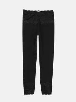 GATE Legginsy z koronką| Spodnie·Legginsy