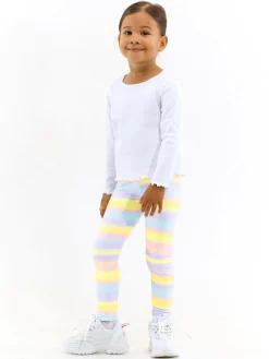 GATE Legginsy z nadrukiem|Dzieci Dziewczynki·Spodnie I Legginsy