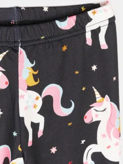 GATE Legginsy z nadrukiem|Dzieci Dziewczynki·Spodnie I Legginsy