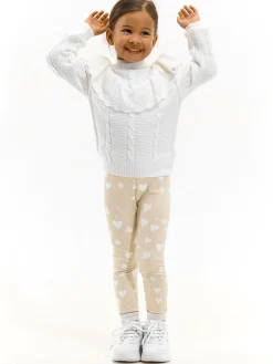 GATE Legginsy z nadrukiem|Dzieci Dziewczynki·Spodnie I Legginsy