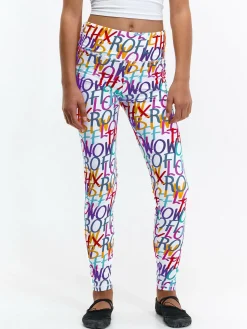 GATE Legginsy z nadrukiem|Dzieci Dziewczynki·Spodnie I Legginsy