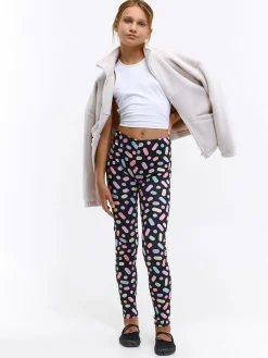 GATE Legginsy z nadrukiem|Dzieci Dziewczynki·Spodnie I Legginsy