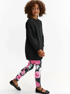 GATE Legginsy z nadrukiem|Dzieci Dziewczynki·Spodnie I Legginsy