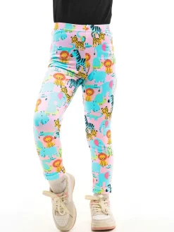 GATE Legginsy z nadrukiem|Dzieci Dziewczynki·Spodnie I Legginsy