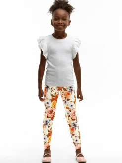 GATE Legginsy z nadrukiem|Dzieci Dziewczynki·Spodnie I Legginsy